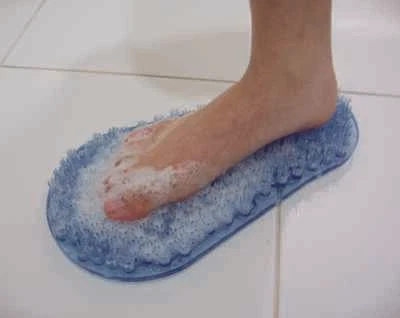 Foot Sole Cleaner Scrubber Washing Aid for Shower - for the Elderly or Less Able - Image 1 of 2