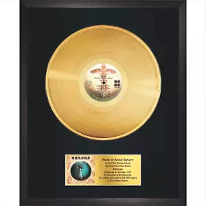 Kansas - Point of Know Return / LP Gold 12" / Souvenir in schwarzem Rahmen / Rock - Bild 1 von 6