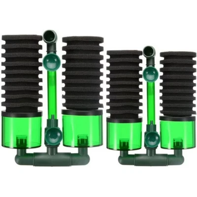 QANVEE Bio Sponge Filter for Shrimp Fish Tank Aquarium Crystal Red Cherry - Image 1 of 4