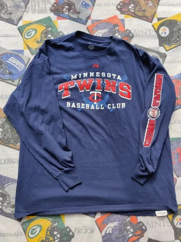 Y2K Minnesota Twins Long Sleeve T-Shirt Cover