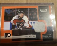 2001-02 Topps Stadium Club Souvenirs Mark Recchi Jersey Card