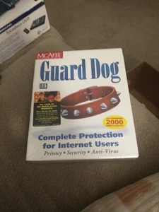 Guard Dog 2.0 Vintage Computer Software Privacy Security Antivirus Windows 95 - Picture 1 of 2