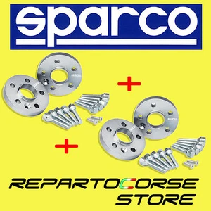 KIT 4 DISTANZIALI RUOTA SPARCO 16 mm FIAT PUNTO 500 PANDA BRAVO BRAVA - Picture 1 of 1