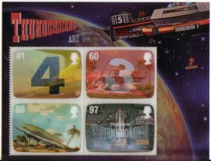 GREAT BRITAIN 2011 THUNDERBIRDS ARE GO MINIATURE SHEET UNMOUNTED MINT, MNH - Picture 1 of 1
