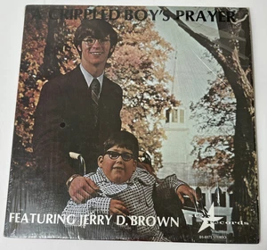 RARE GOSPEL: A Crippled Boy's Prayer - Jerry D Brown LP - Picture 1 of 8