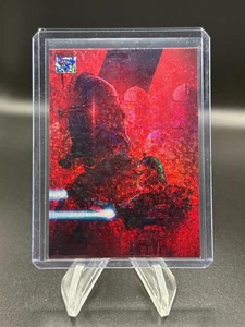 Mini refractor de diamante #88 Topps cromado Star Wars Galaxy 2024 siguiendo pedidos - Imagen 1 de 2