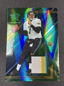 RARE BYRON LEFTWICH 2004 LEAF ROOKIES & STARS Longevity JERSEY PATCH #/10 - Picture 1 of 2