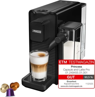 Capsule and Latte Pro Macchina Da Caffè a Capsule, Compatibile Nespresso, Latte  - Immagine 1 di 4