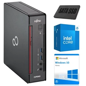 MINI PC COMPUTER FUJITSU ESPRIMO Q958 MICROSLIM i5-9500T 8GB 256GB W10 KLASSE A - Bild 1 von 8