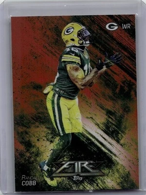 2014 Topps Fire - Randall Cobb #33 Foil Flame - Image 1 of 2