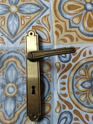maniglia porta interna ottone - Immagine 1 di 2