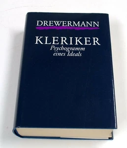 Vintage Kleriker – Psychogramm eines Ideals – Drewermann – German Theology Book - Imagen 1 de 4