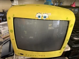 Viacom Nickelodeon SpongeBob SquarePants CRT TV # SB315 No Remote Retro Works! - Picture 1 of 2