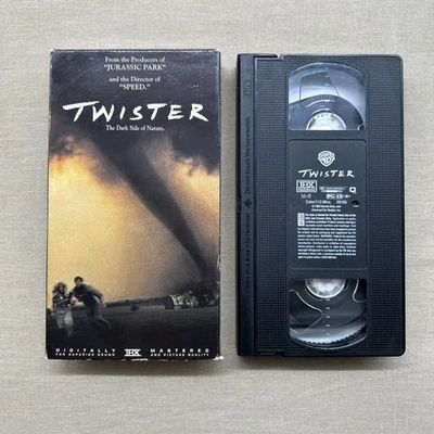 Twister (1) (VHS 1996) Tornado Disaster Thriller Helen Hunt Bill Paxton J Gertz Foto 1 de 4
