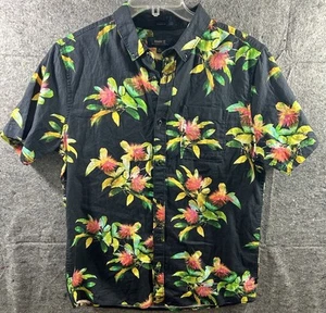Roark La Selva Shirt Men’s M Linen Blend Aloha Camp Beachwear Tropical - Picture 1 of 9