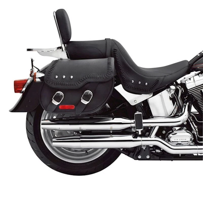 Alforjas de cuero Harley-Davidson - Modelos Fat Boy, OEM 88286-07 Foto 1 de 1