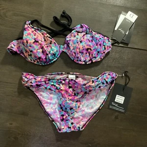 Skye Colorful Two Pc Bikini Set - Picture 1 of 7