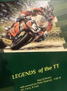 Legends of the TT -Records & Track Heros-Peter Hearsey Artwork-Hailwood, Dunlop. - Picture 1 of 5