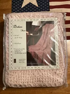 Barbara Throw 60" x 50" 100% Rayon - Picture 1 of 4