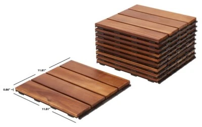 Safavieh PHUKET WOODEN FLOOR TILE, Reduced Price 2172734561 PAT7904A Foto 1 de 4