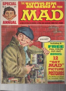 Mad Magazine Special Annual 12 The Worst From Mad Humor Satire Cartoon Postcard - Picture 1 of 1
