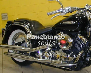 SELLA SEAT SITZBANK siège asiento PANEBIANCO DRAGSTAR XVS 650 - Picture 1 of 2
