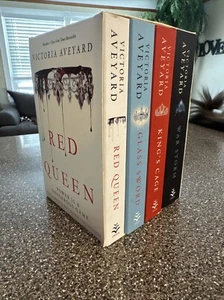 VICTORIA AVEYARD BOOKS RED QUEEN SERIES BOOK BUNDLE X 4 - Bild 1 von 4
