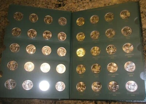1999-2009 56 STATE BU STATEHOOD QUARTERS COLLECTION with DC & US TERRITORIES - Picture 1 of 12