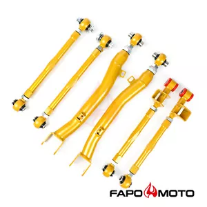 FAPO Rear Camber Lateral Control Arm FOR 02-07 93-01 IMPREZA WRX STi GD/GG 6PCS - Picture 1 of 6
