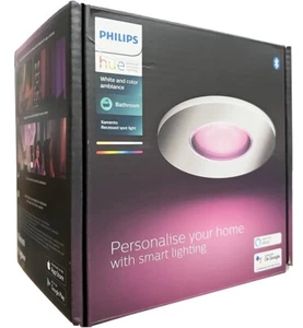 Philips Hue White and Color Ambiance Xamento 1er Spot BT silber - Bild 1 von 1