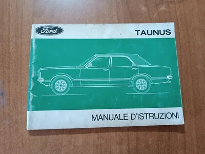 FORD TAUNUS libretto uso e manutenzione / manuale d'istruzioni 1973 - Immagine 1 di 4