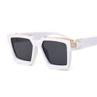 Classic Square Sunglasses - Squared Frame UV400 Glasses Mens Fashion Eyewears