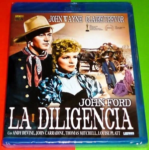 STAGECOACH / LA DILIGENCIA , John Ford (BLURAY Area B) English Español - Precint - Bild 1 von 4