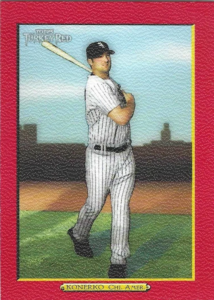 2005 TOPPS TURKEY RED RED #91 PAUL KONERKO CHICAGO WHITE SOX - Image 1 of 1