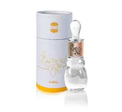 ORIGINAL Musk Silk 12ml - Ajmal Zedernholz Unisex Seide Misk 100% Perfume Oil - Bild 1 von 2