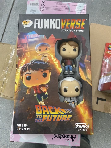 Pop! Funkoverse Strategy Game Back to the Future 100 Cover