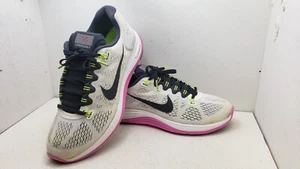 Nike Womens Lunar Glide ( 599395-105) White Black Running Shoes. Size:10 - Picture 1 of 13