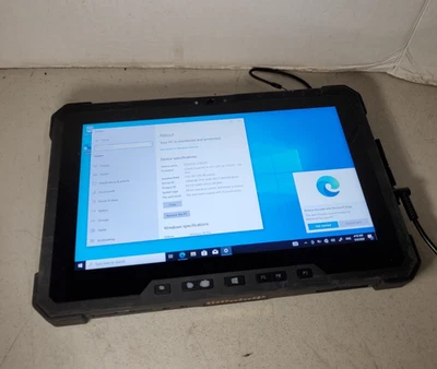 Dell Latitude 12 Resistente 7202 11.6" M-5Y71 8GB RAM 256GB SSD WIN10 SIN BATERÍA #69 Foto 1 de 4