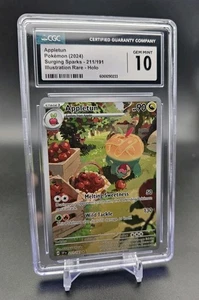 Appletun 211/191 Sv08: Surging Sparks Holo CGC 10 - Picture 1 of 2