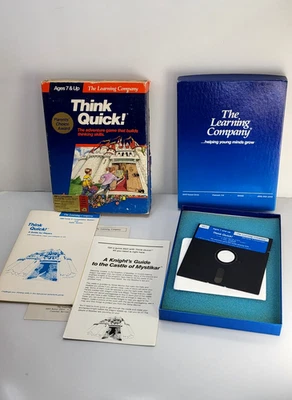 Think Quick! The Learning Company, Pc/IBM, 1987 - Image 1 of 4