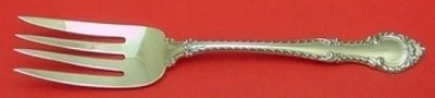 English Gadroon by Gorham Sterling Silver Cold Meat Fork 8" Serving Silverware - Image 1 of 2