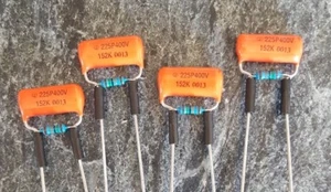 4 -Sprague ORANGE DROP Treble Bleed Mods .0015uf/150k - Strat, Tele, humbuck - Picture 1 of 6