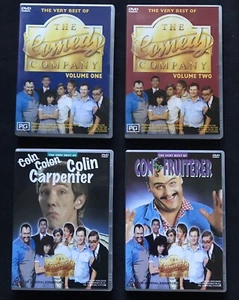 COMEDY COMPANY THE VERY BEST OF VOLUME ONE, TWO, COLIN CARPENTER, CON FRUITERER - Picture 1 of 2