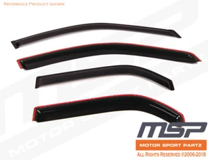 4pcs Visor Rain Guards GMC Yukon XL 1500 XL 2500 2000 2001 2002 2003 2004-2006 - Picture 1 of 7