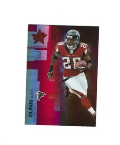 2007 Leaf Rookies and Stars Longevity Ruby #27 Warrick Dunn  /249 BUCCANEERS  - Picture 1 of 2
