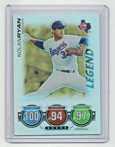 2010 Topps Attax * Legend * Battle of the Ages * Foil * Nolan Ryan * #23