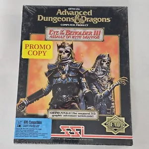 Advanced D&D Eye Of The Beholder III PC IBM 1993 TSR VERY RARE SEALED PROMO COPY - Bild 1 von 10