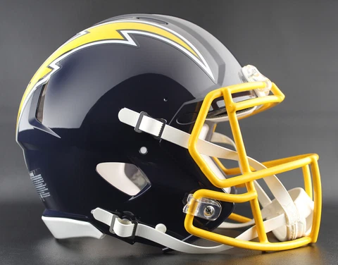 SAN DIEGO CHARGERS Authentic THROWBACK Football Helmet Cover