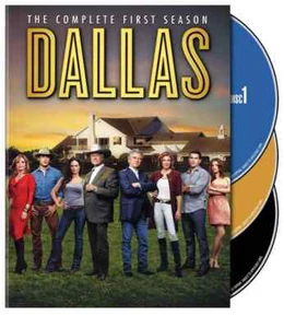 Dallas: The Complete First Season 1 One DVD 2013 3-Disc Set disc great - box dmg - Picture 1 of 1