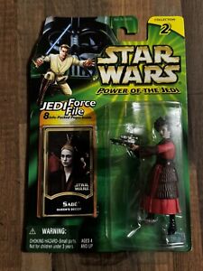 Hasbro Star Wars Power of the Jedi Sabe Queen's Decoy Action Figure Brand New
